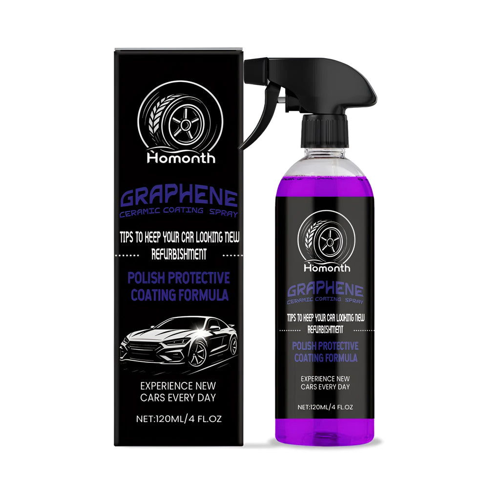 Graphene Ceramic Coating Spray 120ml bottle for car paint protection