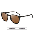 Men's polarized sunglasses with spectacle foot design and UV400 protection in multiple colour options