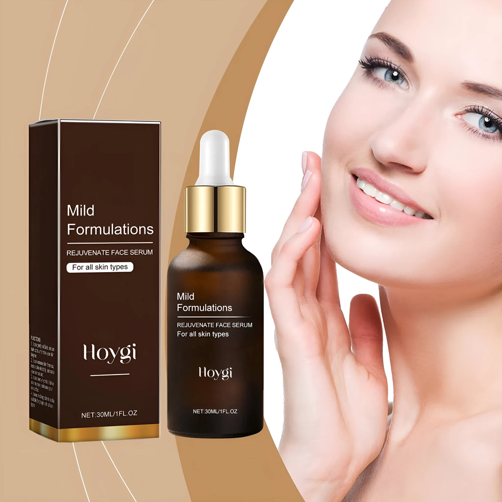 30ml facial skincare essence bottle with collagen, vitamin C and hyaluronic acid