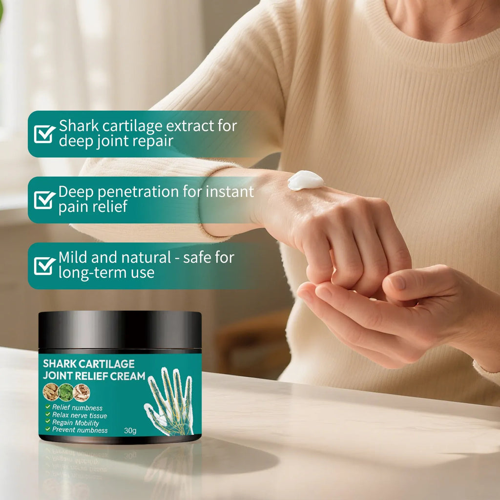 30g tube of herbal joint cream for neck and knee moisturising relief