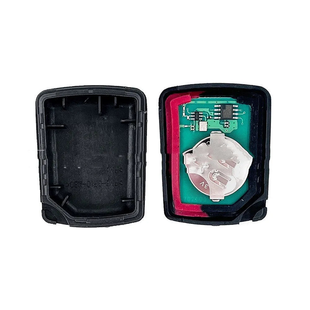 Ford car remote control key replacement shell made of black ABS plastic for 2+1 and 3+1 key fobs.