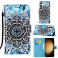 Handmade imitation leather shockproof phone case for Samsung S22 with built-in bracket in Baby Panda colour