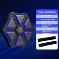 Intelligent electronic boxing wall target with rhythm feedback hanging on wall for home training