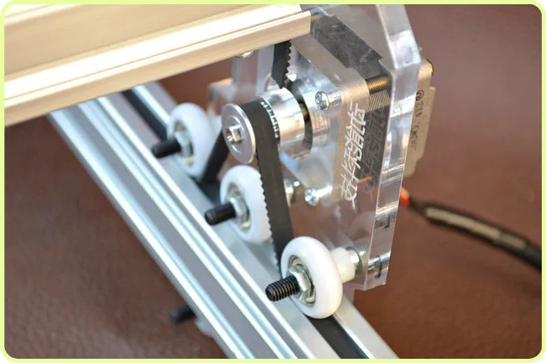 Miniature laser engraving machine with 3000mW power for marking and lettering applications