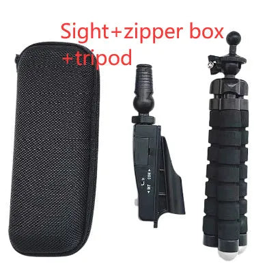 Golf putter laser aiming instrument with adjustable sight alignment for putting practice training