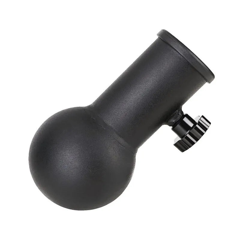 Black iron spherical barbell sleeve with silicone for fitness equipment and body shaping training