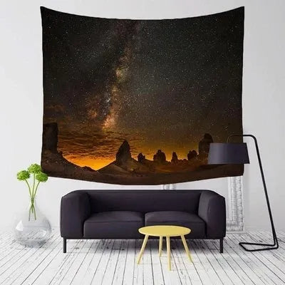 Polyester plush machine-woven tapestry tarpaulin, geometric abstract pattern, rectangle 150x100cm