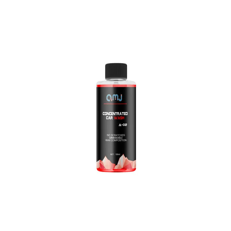 100ml bottle of super concentrated car foam cleaner for decontamination and polishing
