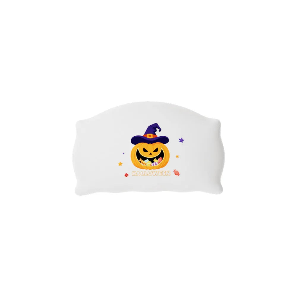Cartoon Halloween table lamp in Magic Ghost or Pumpkin Ghost design with warm LED glow.