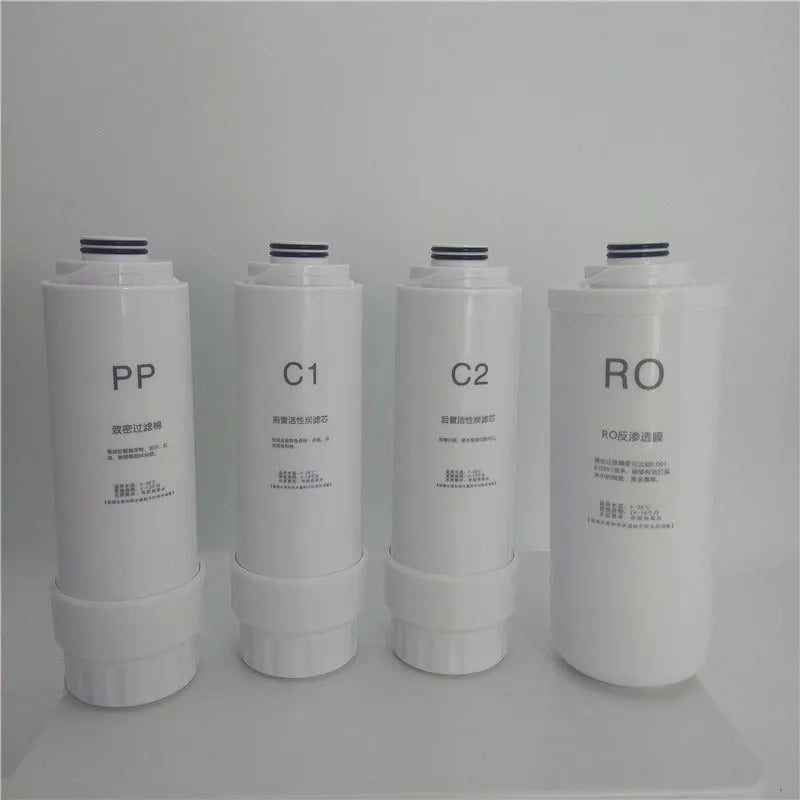 White 500g RO reverse osmosis water purifier filter element with insulation displacement connection and multi-stage cores