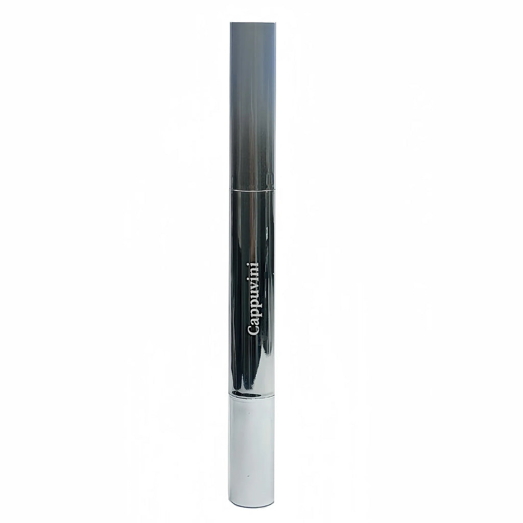 Mirror water light lip gloss lipstick in transparent fruit ice shade showing sheer glossy finish