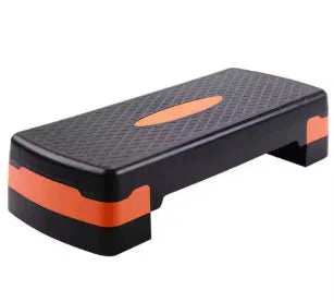 Grey Fit Step aerobic fitness platform showing dimensions 68 cm long by 28 cm wide