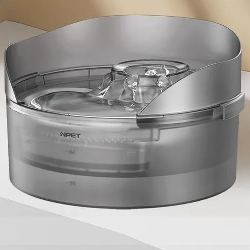 Automatic pet water dispenser with circulation system and filter cartridges