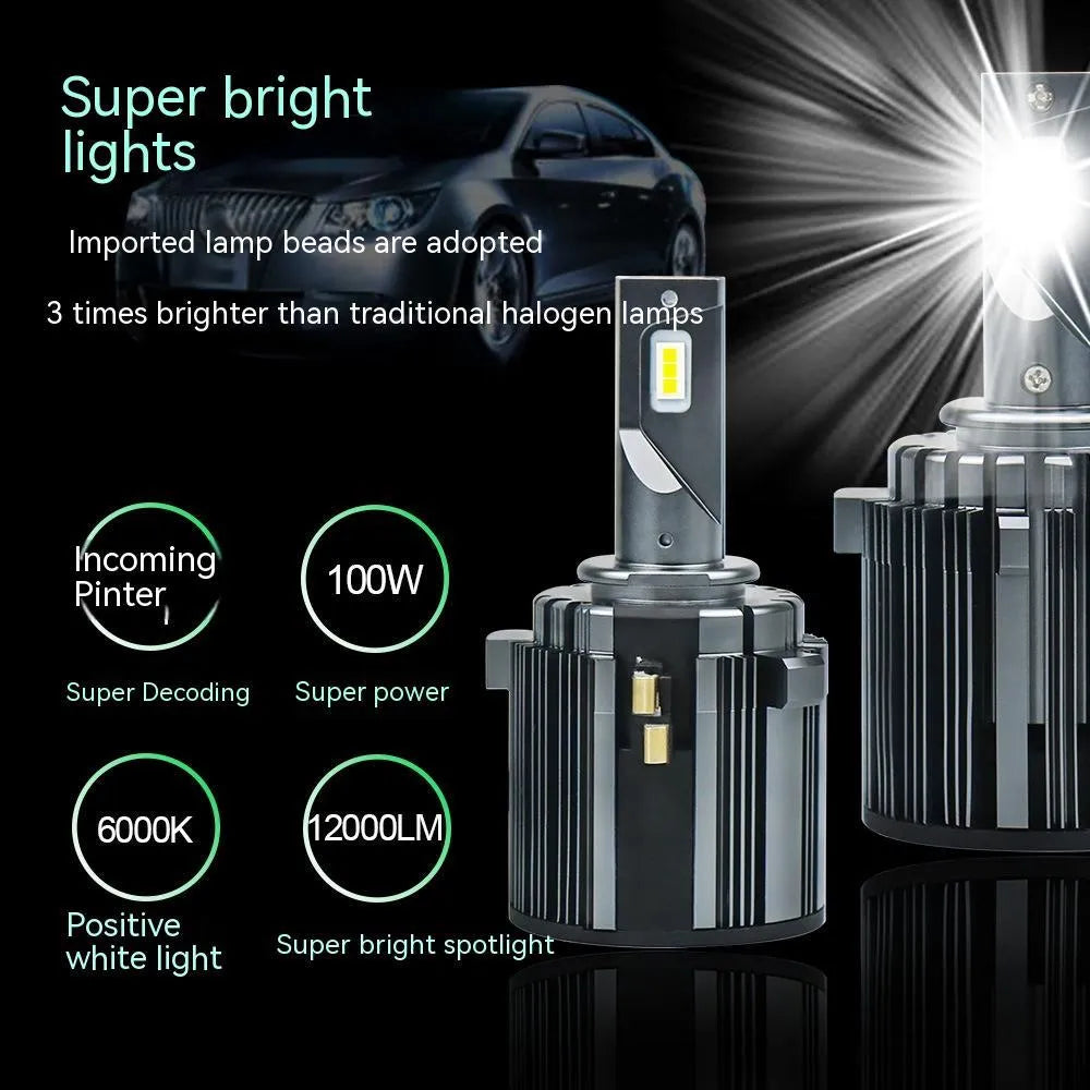 Volkswagen Golf 7 LED low beam headlight bulb with aluminium housing