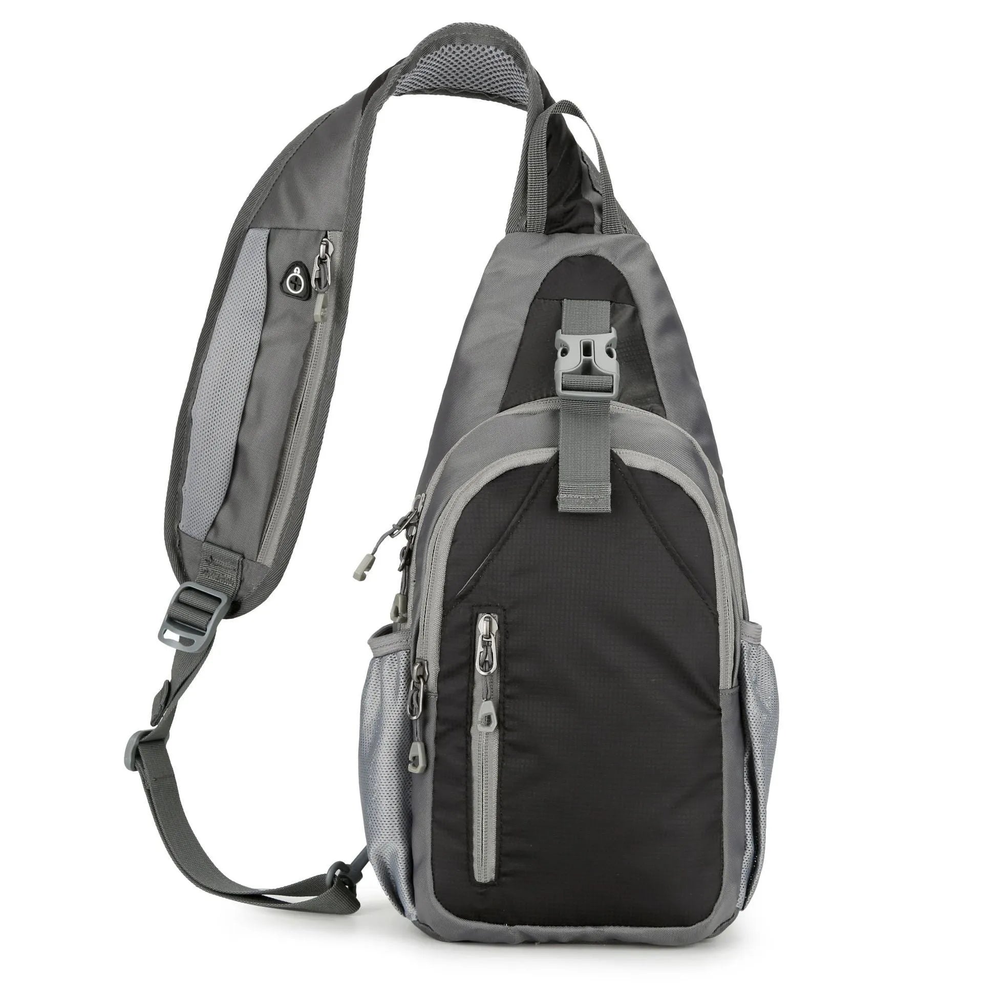 Nylon chest crossbody bag for sports outdoor casual use available in seven colours