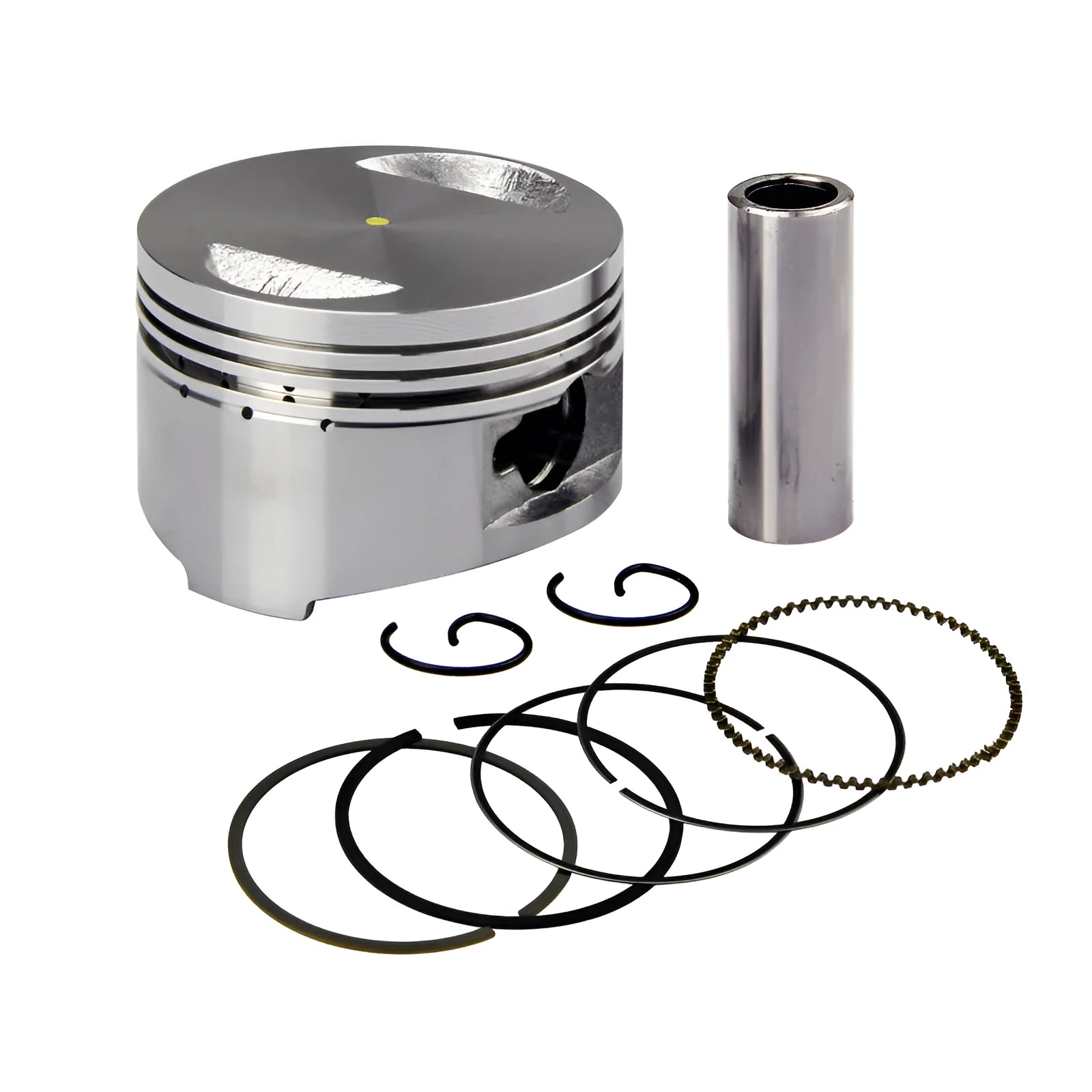 GY6 engine piston kit for 125cc scooter engines with GY6 150 compatibility