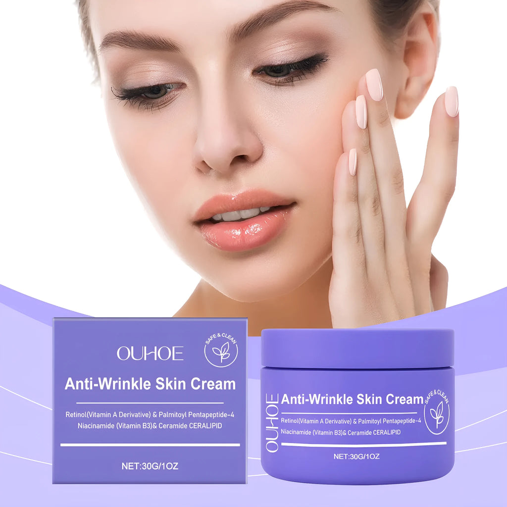 30g jar of daily neck cream with retinol and ceramides for anti-ageing skincare