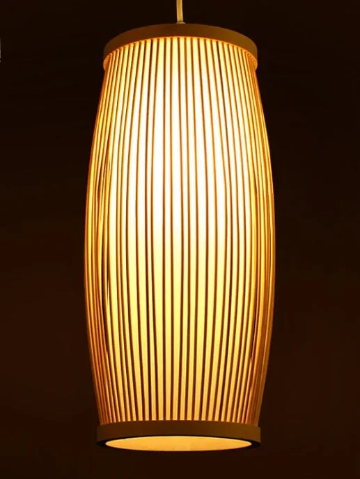 Small bamboo plait decoration lamp with E27 holder for hallway staircase lighting
