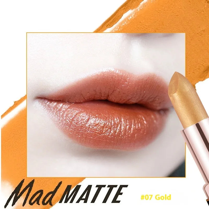 Fey Beauty moisturising lipstick bullet in Cameo Brown nude colour, 3.8g net content.