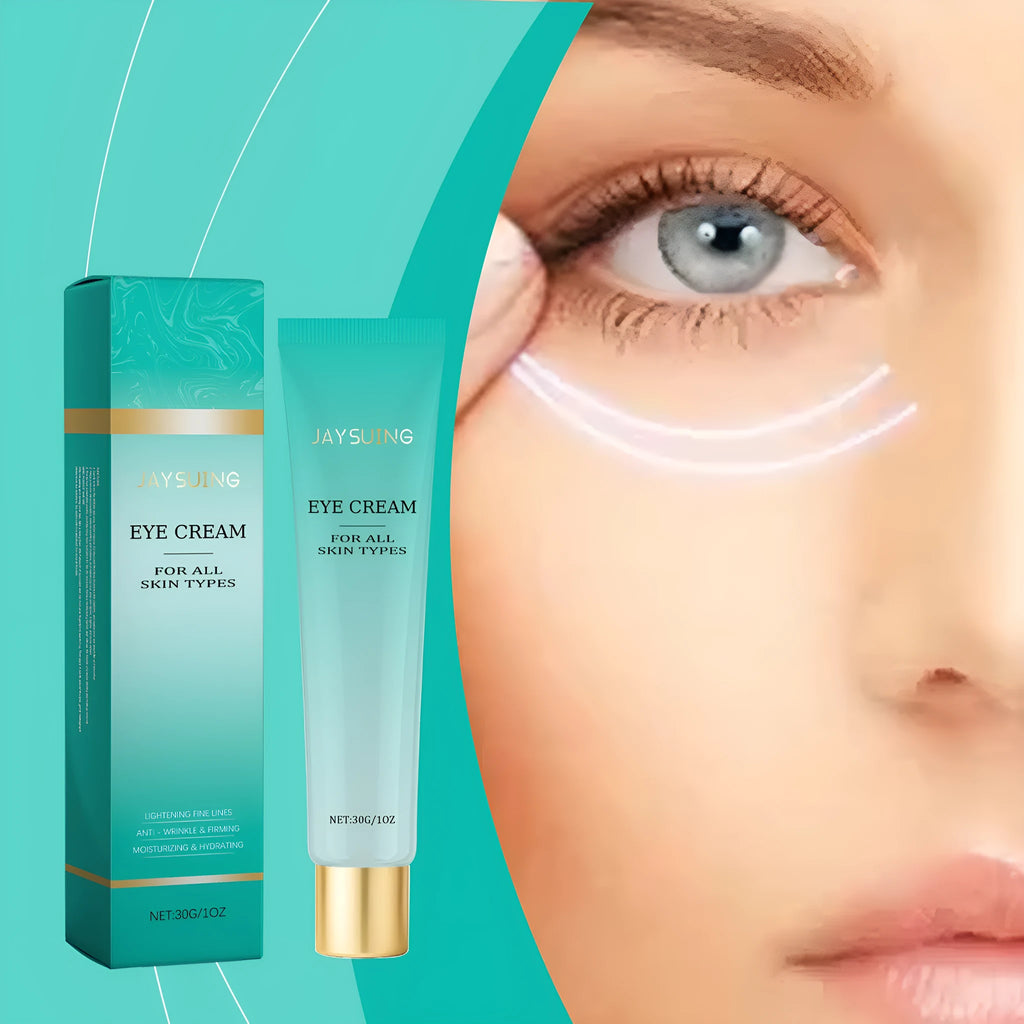 30g tube of retinol anti-aging eye cream with hyaluronic acid