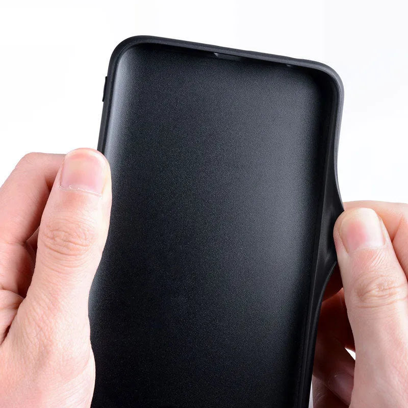 Handmade leather phone case for Google Pixel 4 to 7 Pro in black back cover style
