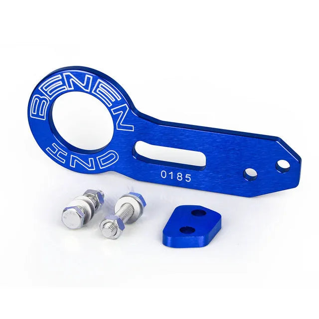 Car modification aluminium alloy BEN tail drawbar 30cm in multiple colours on vehicle rear