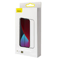 0.25mm full screen tempered glass film for iPhone 12 Mini, 12, 12 Pro, 12 Pro Max with black frame