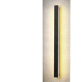Outdoor waterproof line wall lamp with remote control showing adjustable length and three light colour options