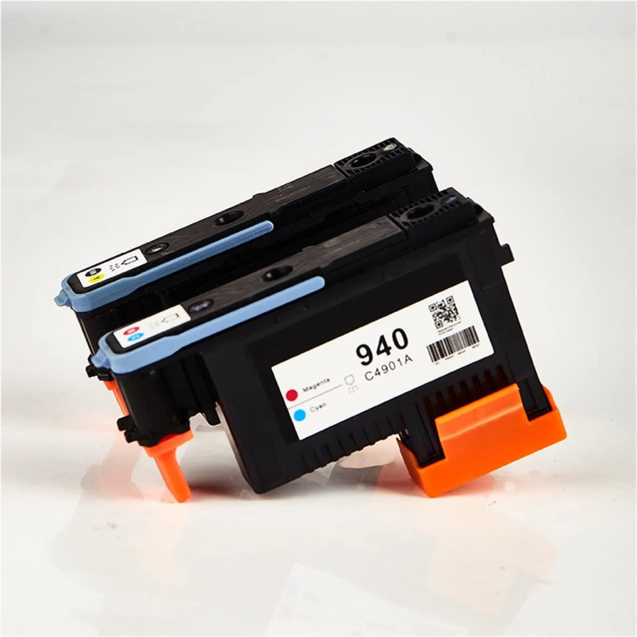 HP940 compatible printing nozzle cartridge for C4900A C4901A replacement with black and yellow ink channels