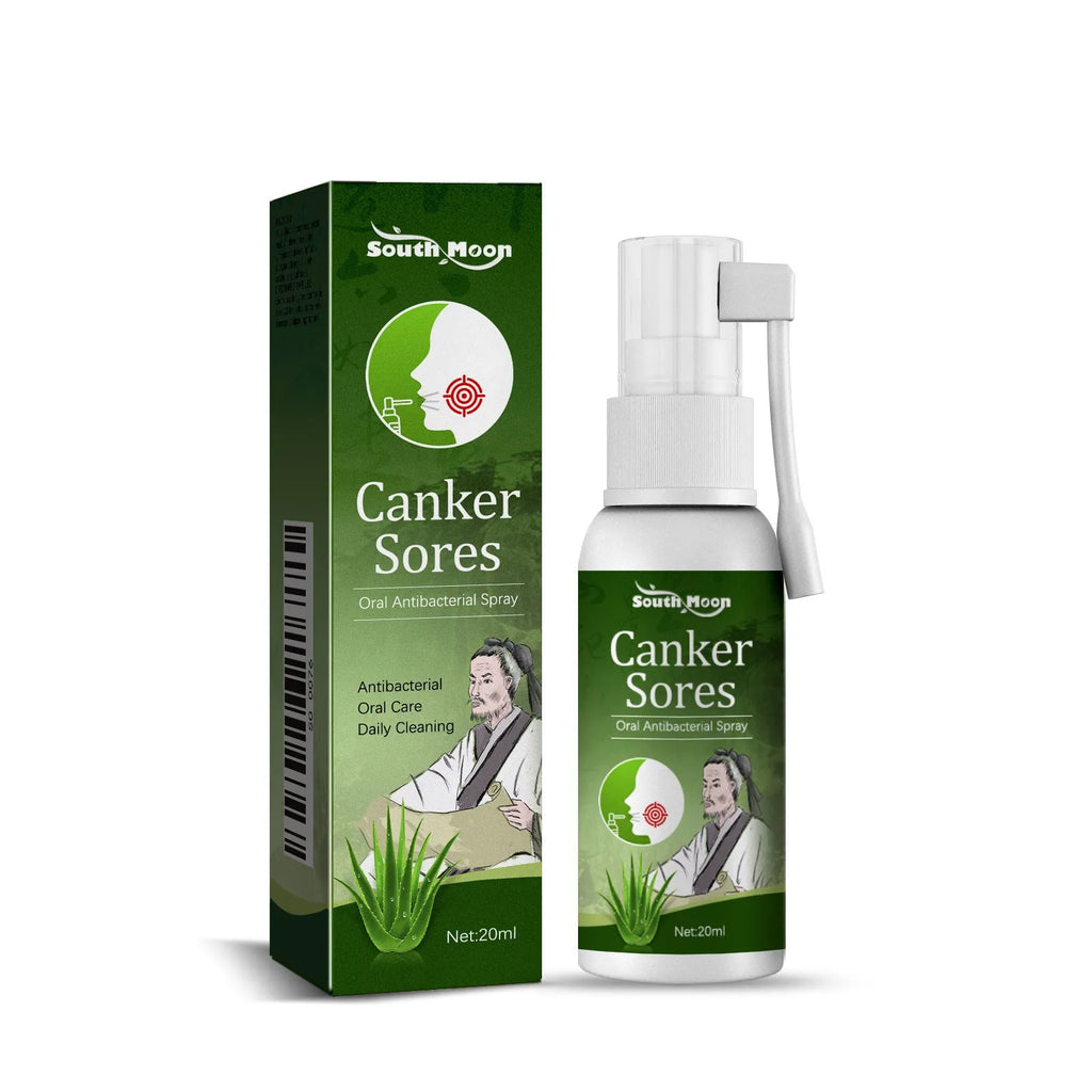 Boxed 20ml mint breath freshener spray bottle for adult oral care.