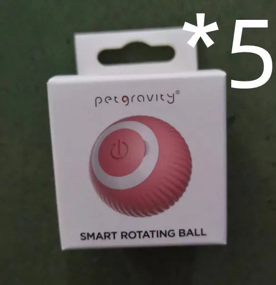 43mm automatic rolling ball cat toy with obstacle avoidance technology