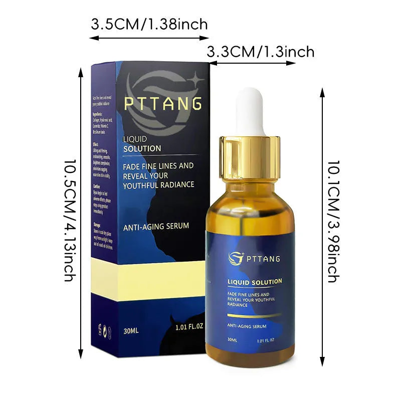 Glorious Facial Liquid moisturiser in 10.1x3.3x3.3cm packaging for home skincare