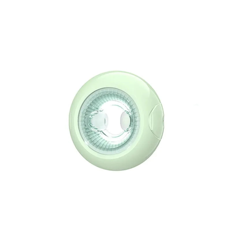 Tws Mini Stereo Donut Bluetooth Headset wireless in-ear earphones with PVC earplugs in mint green colour