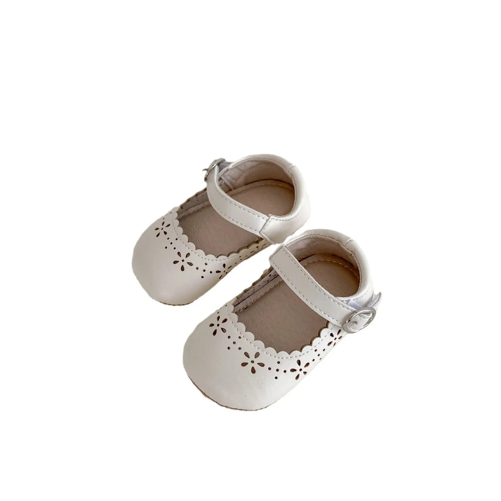 Soft sole pet shoes in red pink black or milky white with artificial PU upper and rubber sole, sizes S M L