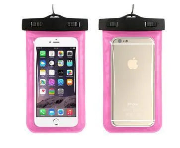 AQUA-ONE waterproof phone pouch for swimming diving with PVC construction and 30m protection