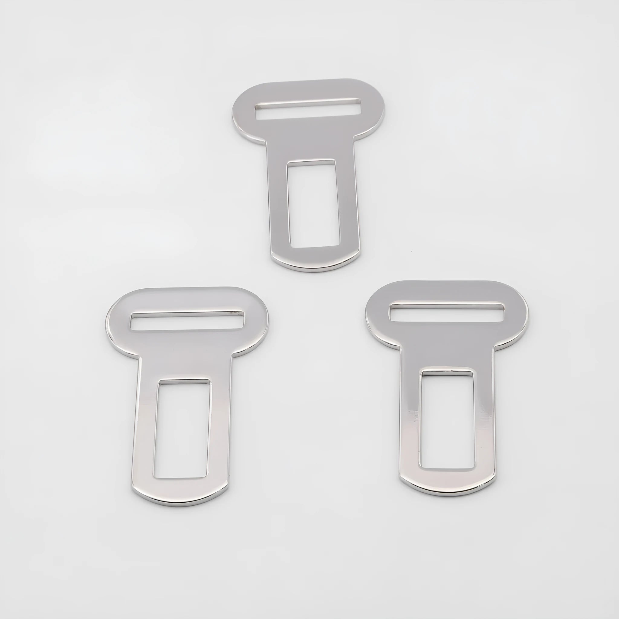Silvery 26mm metal pet safety buckle for leash and restraint applications
