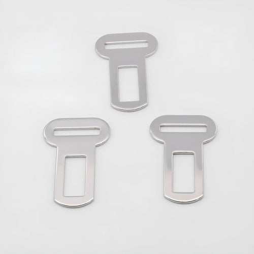 Silvery 26mm metal pet safety buckle for leash and restraint applications