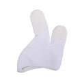 Silicone pet finger toothbrush cover for cleaning dog and cat teeth, with bumps for gentle brushing