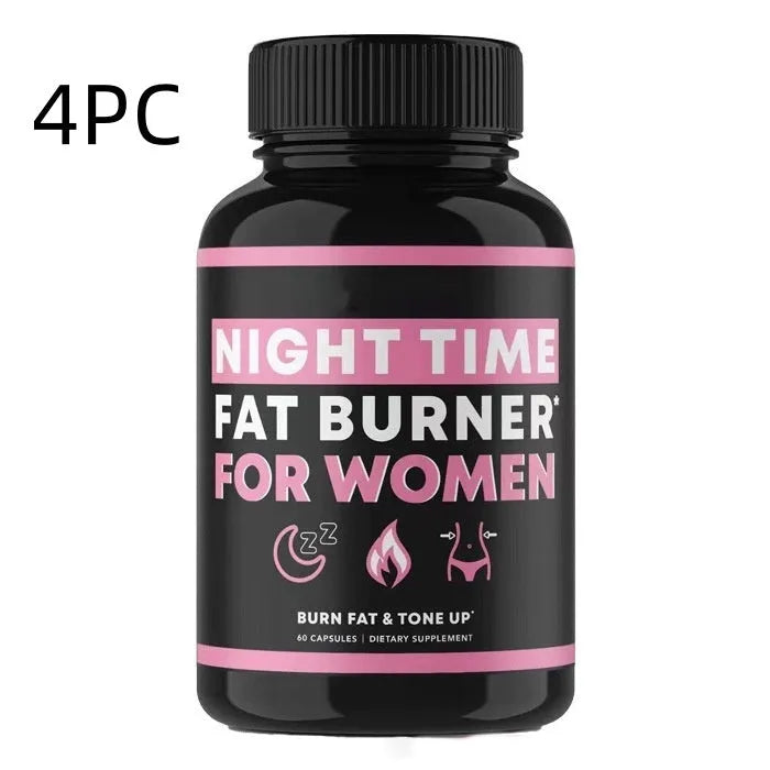 Bottle of L-Carnitine capsules with white kidney bean extract dietary supplement