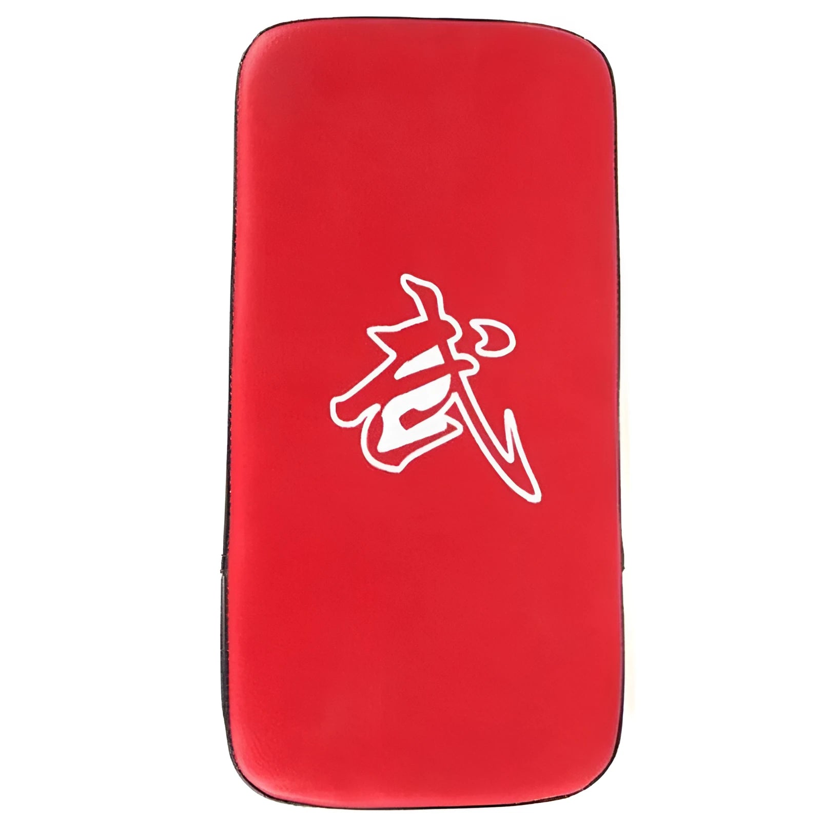 Square foot target pad boxing training prop in blue vertical orientation