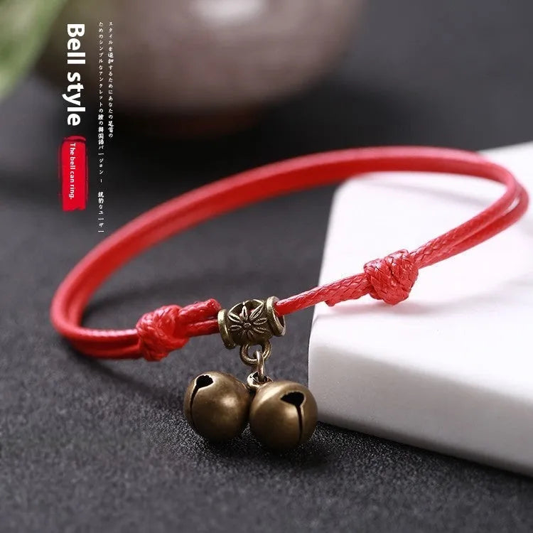 Small dog nylon rope collar with brass bell or buckle option in black, red, or coffee colour.