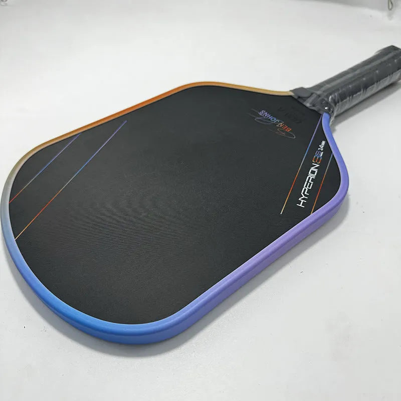 Aurora Multicolor Hyperion 3s pickleball racket with T700 carbon fibre matte finish