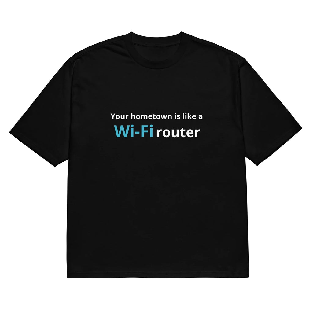 Black men's loose fit short sleeve t-shirt with a vibrant 3D digital cartoon print on the front.