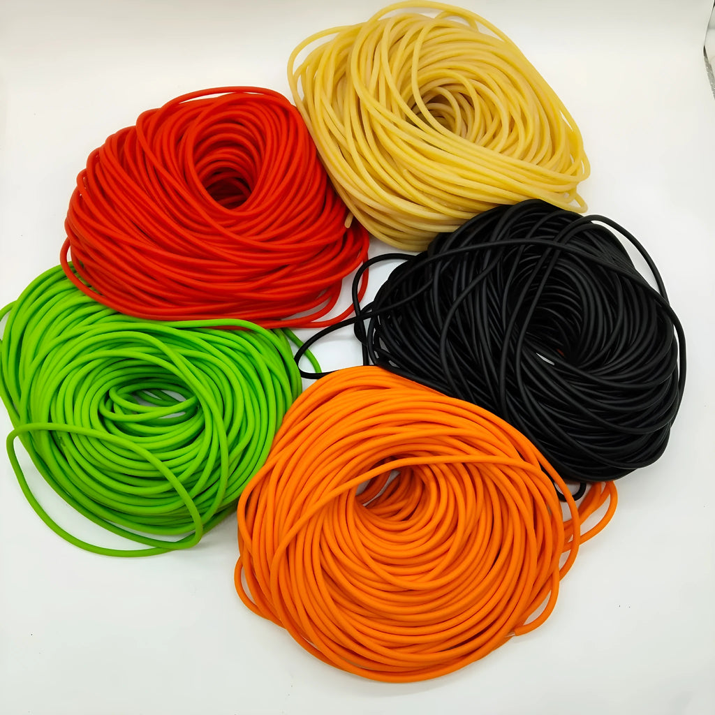 High elastic multi-specification latex rubber band for shooting sports in 1745 colour options