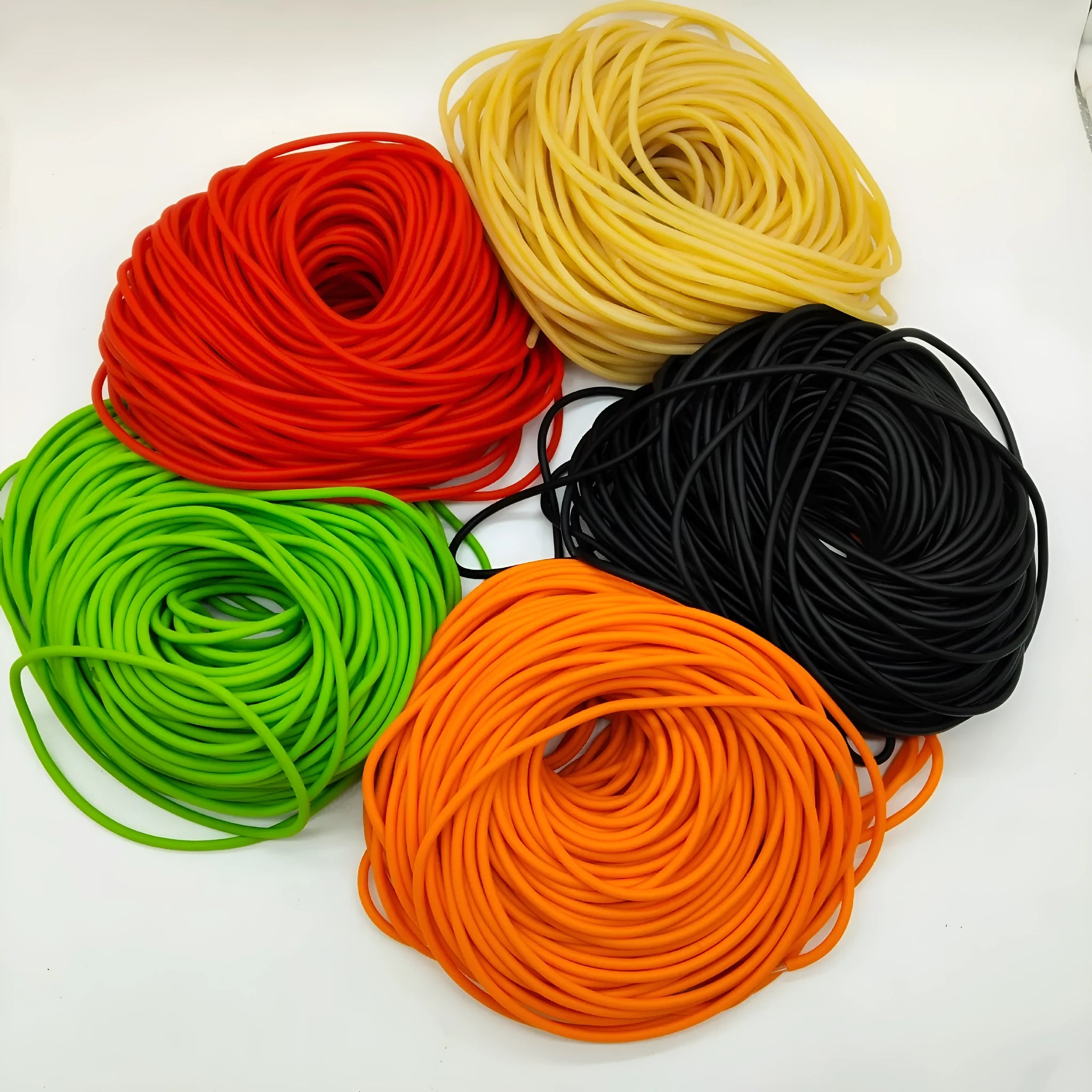 High elastic multi-specification latex rubber band for shooting sports in 1745 colour options