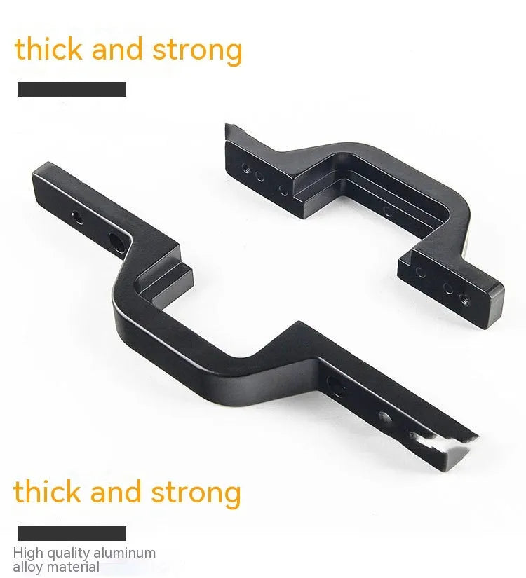 Black aluminium alloy LED reversing light bracket for Wrangler Jeep off-road vehicle