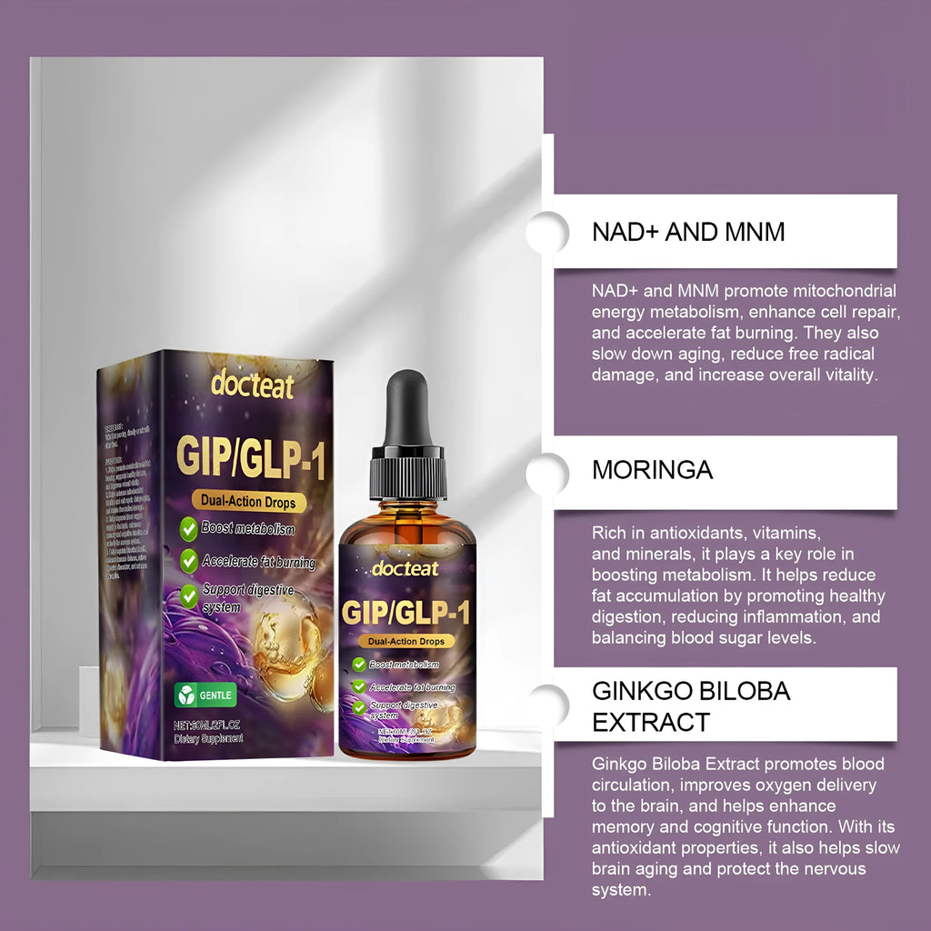 60ml bottle of balance relieving discomfort supplement drops with droplet dispenser