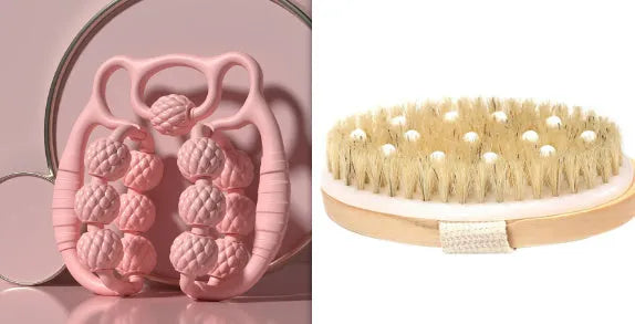 Bear double row ring clip leg massager in three colour options