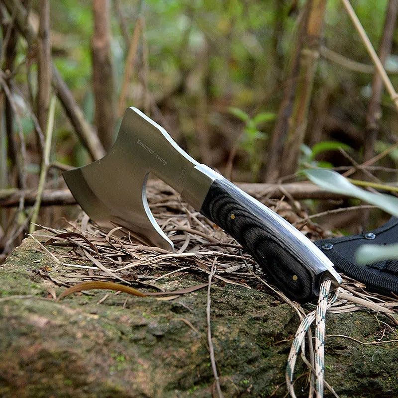 Outdoor Tactics camping logging garden axe stainless steel 57x36x28cm 49HRC model XMF95