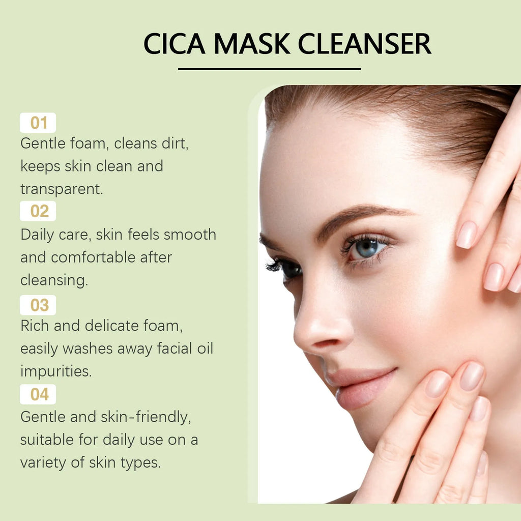 120g tube of Centella Asiatica Soothing Facial Cleanser gel